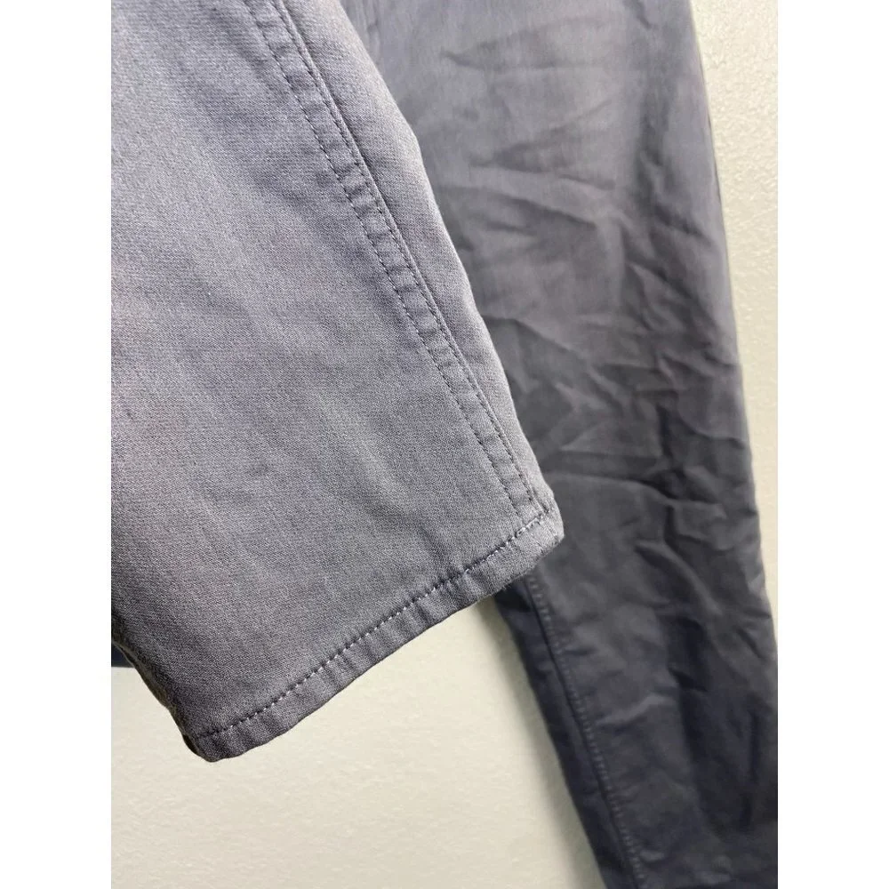 Banana Republic Mens Pants size 32 Gray Athletic Tapered Fit Business Casual‎